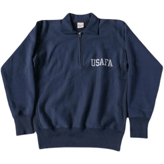 French Terry Quarter Zip Sweatshirt