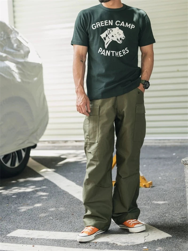 Green Camp Panther Tee
