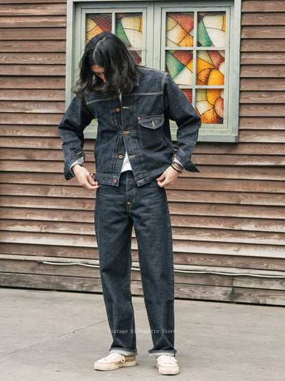 One Pocket Selvedge Denim Jacket