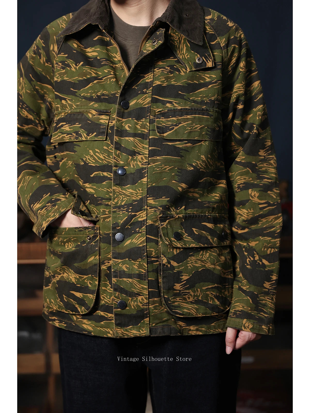 Corduroy Collar Hunting Jacket
