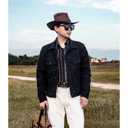 Black Type III Denim Jacket