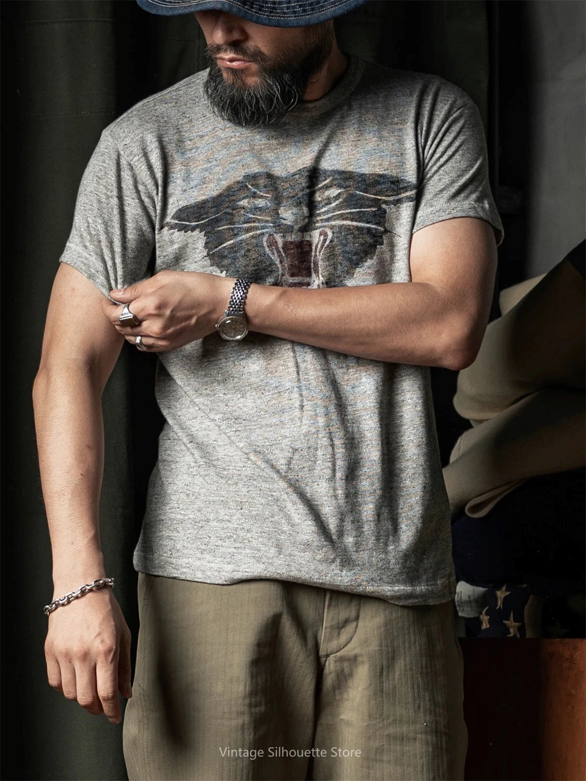 Panther Graphic Athletic Tee