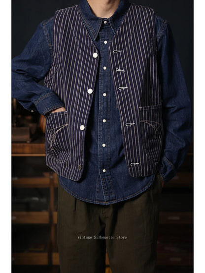 Canvas Utility Work Vest