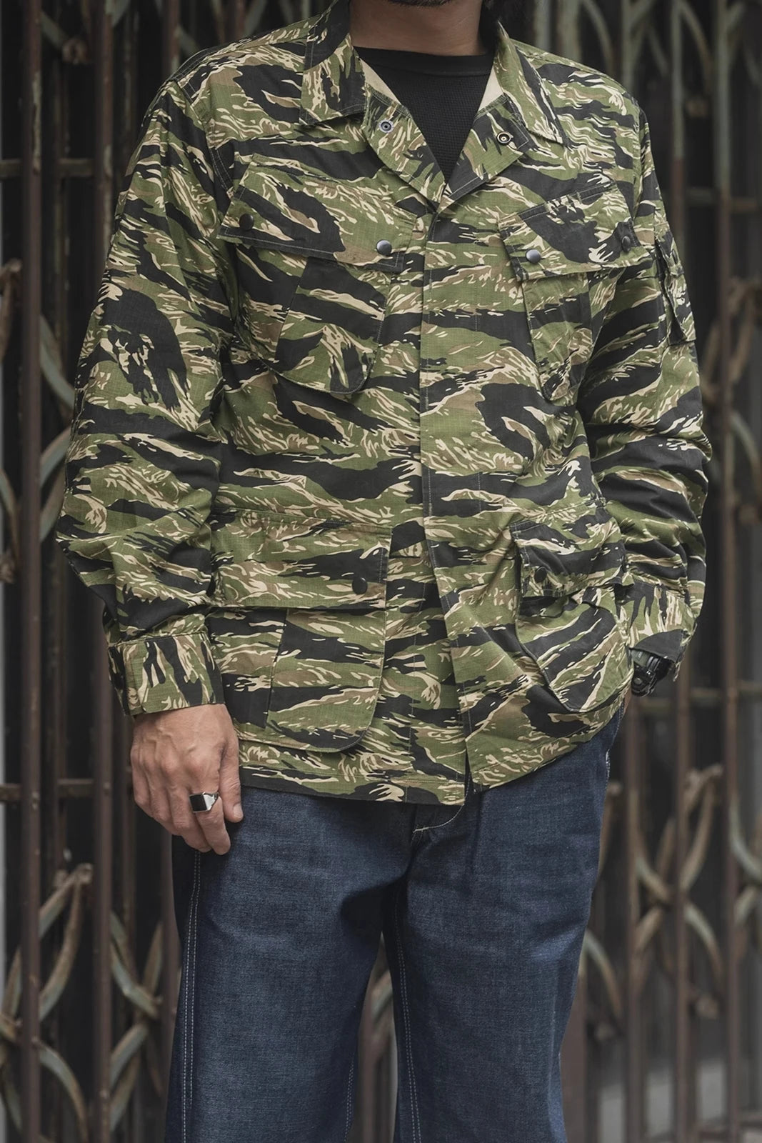 Tiger Stripe Jungle Jacket