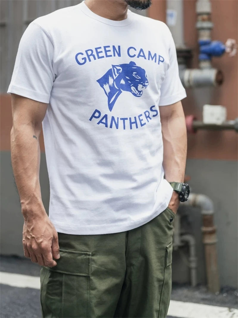 Green Camp Panther Tee