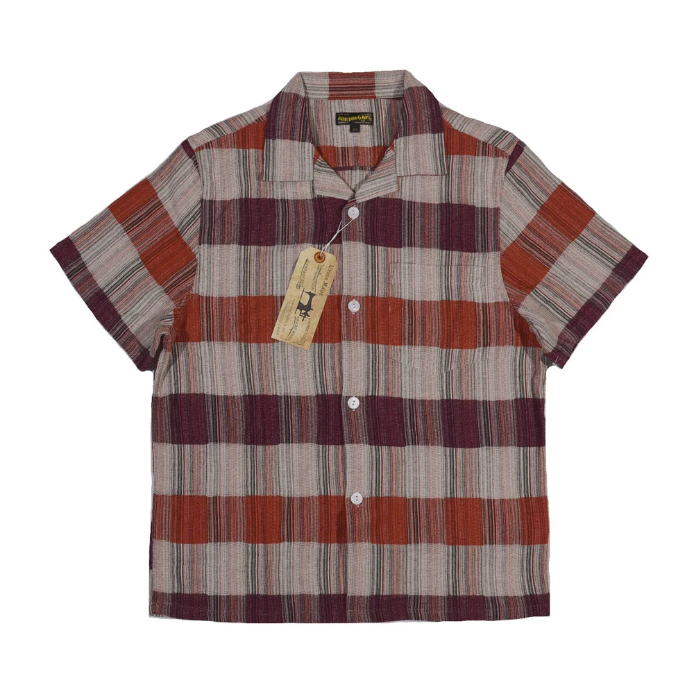 Rainbow Stripe Camp Shirt