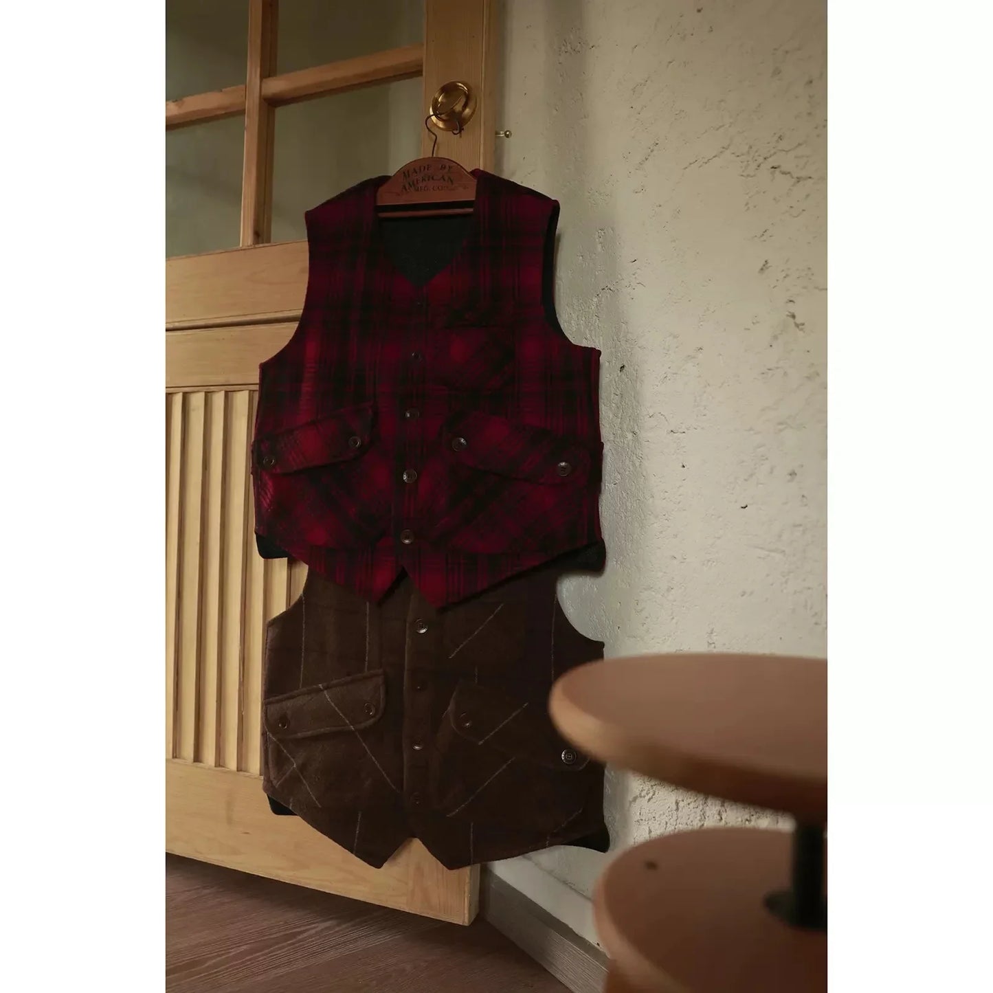 Plaid Hunting Utility Vest