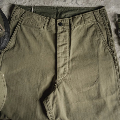 Herringbone Twill Utility Pants