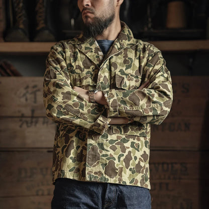 Duck Hunter Camo HBT Jacket