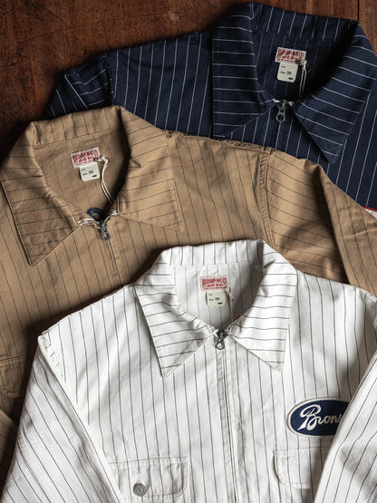 HBT Stripe Mechanic Jacket