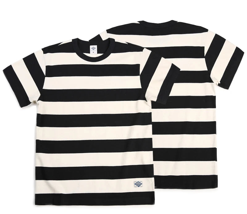 Heavyweight Stripe Border Tee