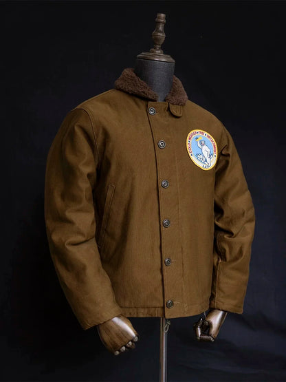 Alpaca Lined N-1 Deck Jacket