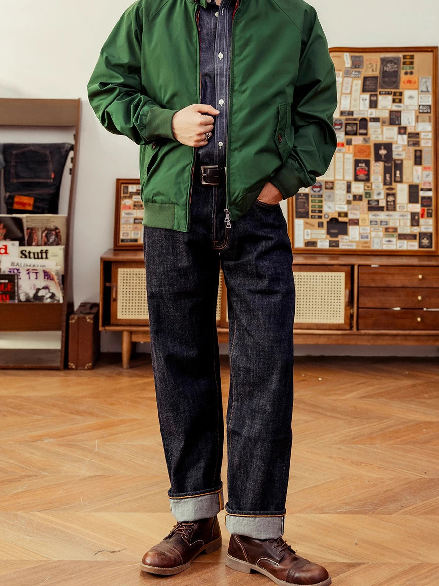 Loose Straight Selvedge Jeans