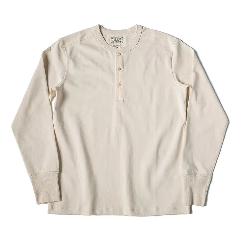 Heavyweight Long Sleeve Henley