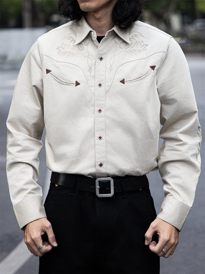 Southwest Embroidered Western Shirt