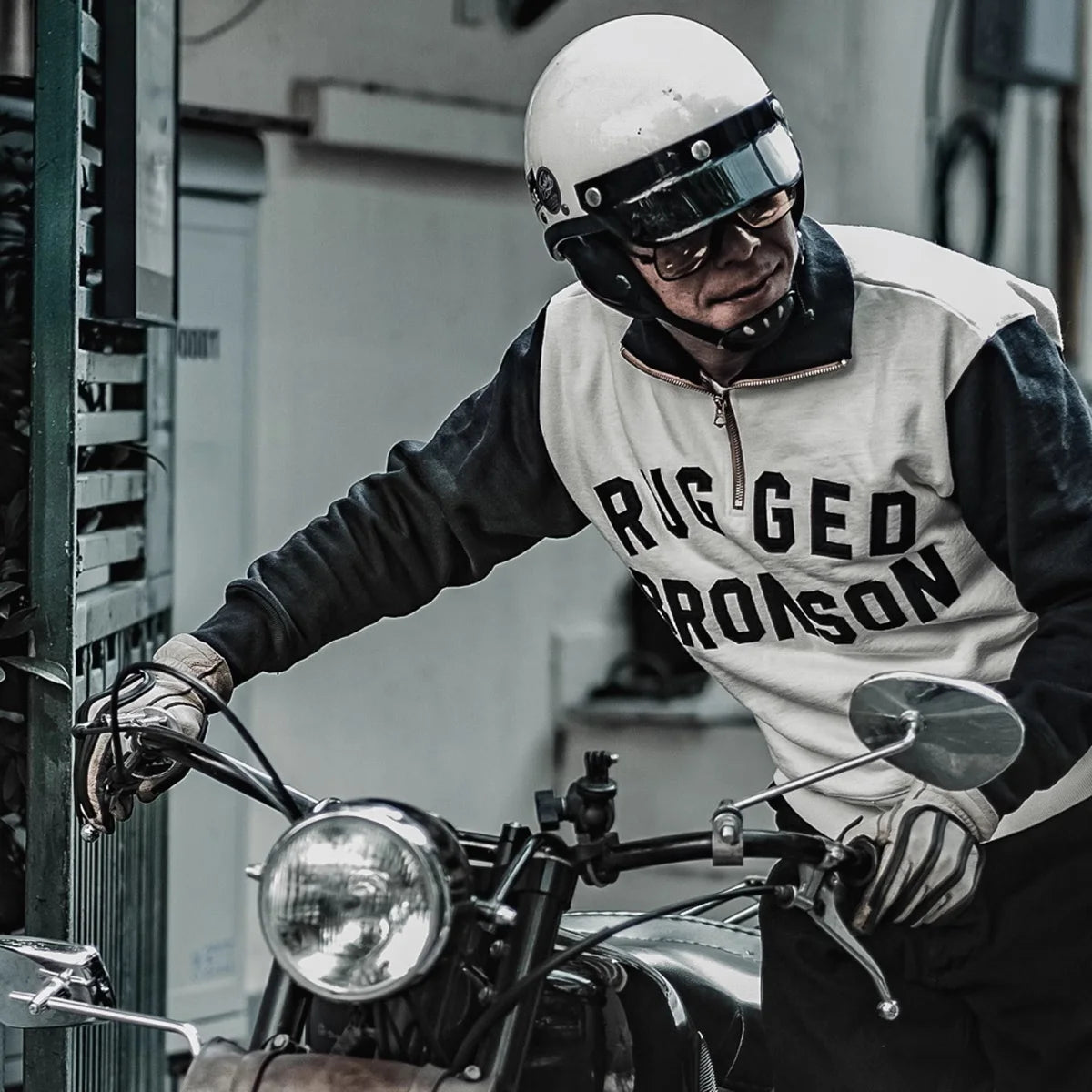 Two Tone Racing Sweatshirt