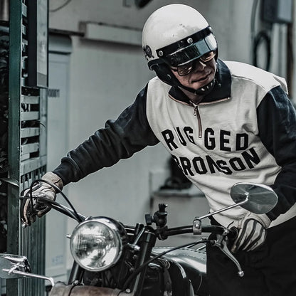 Two Tone Racing Sweatshirt