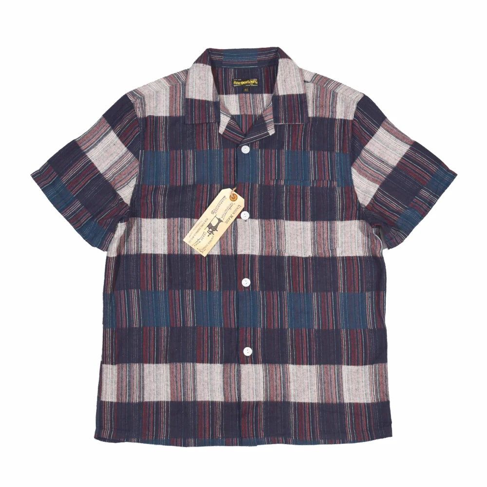 Rainbow Stripe Camp Shirt