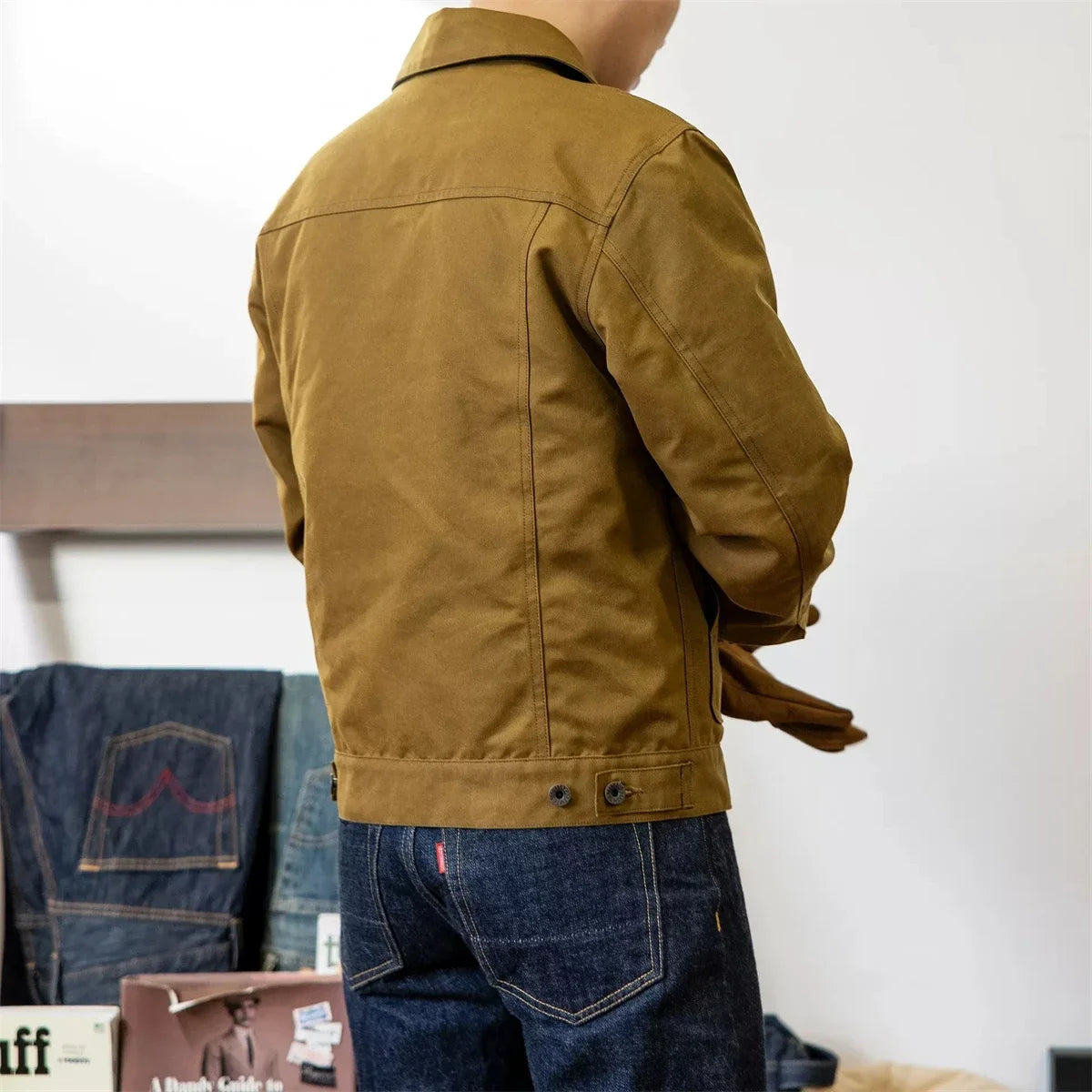 Waxed Canvas Cruiser Jacket