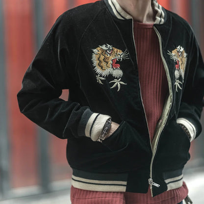 Embroidered Reversible Souvenir Jacket