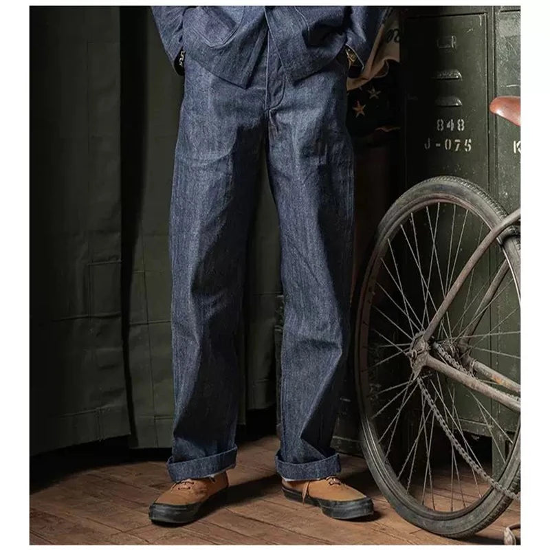 Selvedge Denim Deck Pants