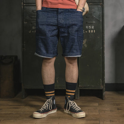 Selvedge Denim Deck Shorts