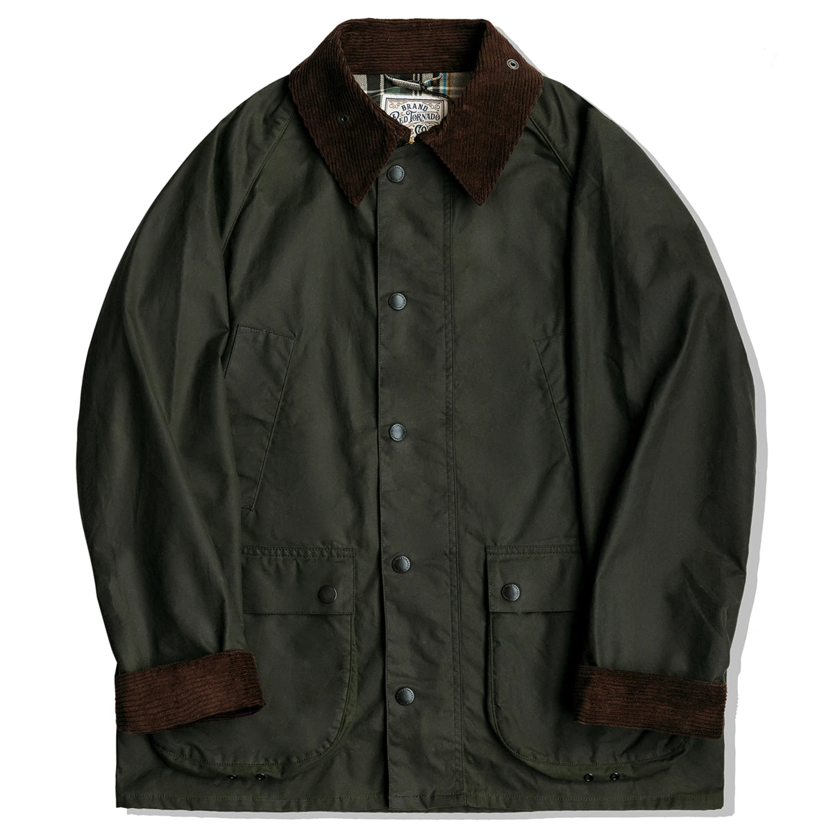 Sage Green Wax Cotton Jacket