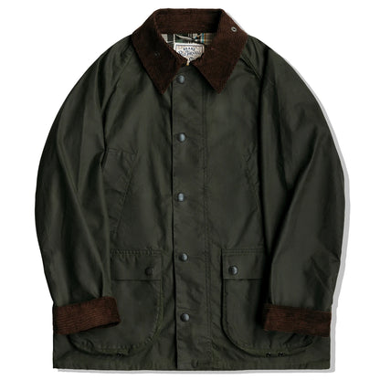 Sage Green Wax Cotton Jacket