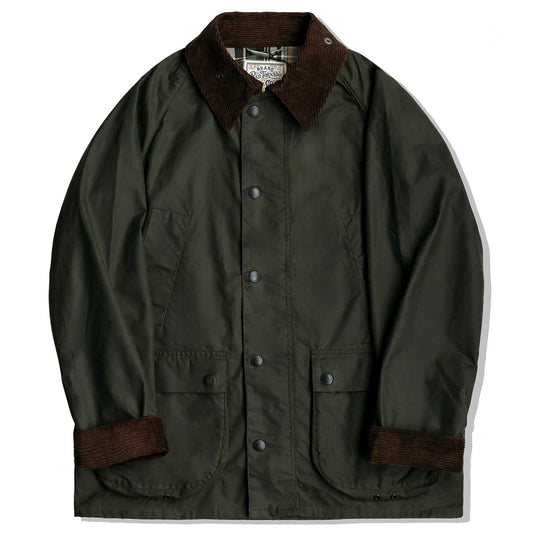 Sage Green Wax Cotton Jacket