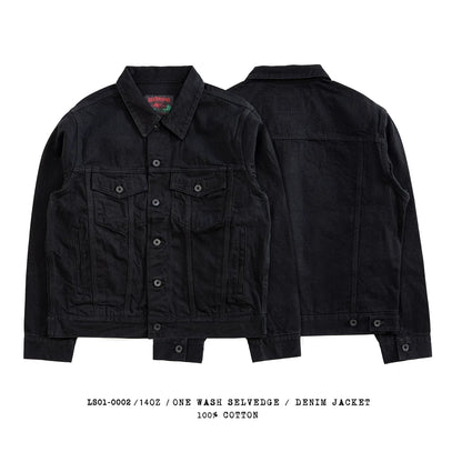 Black Type III Denim Jacket