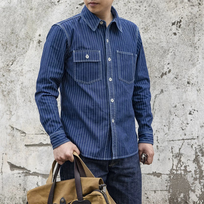 Wabash Stripe Work Shirt