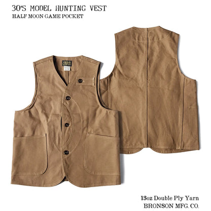 Canvas Multi Pocket Hunting Vest