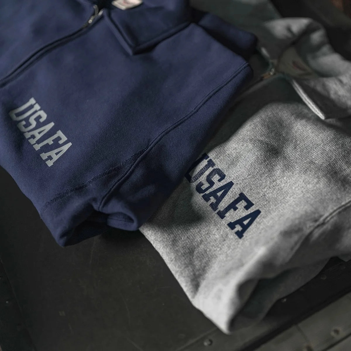 French Terry Quarter Zip Sweatshirt