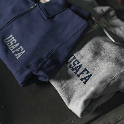 French Terry Quarter Zip Sweatshirt