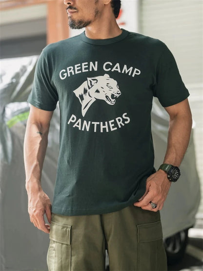 Green Camp Panther Tee