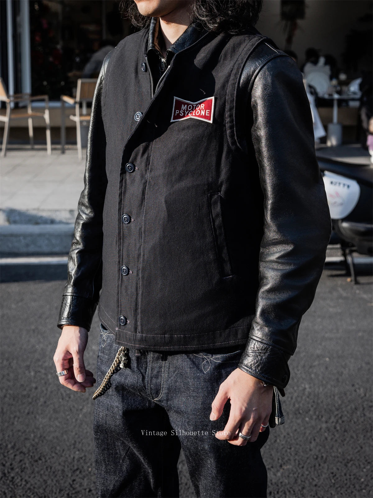 Black Deck Worker Vest