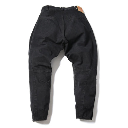Black Motorcycle Breeches
