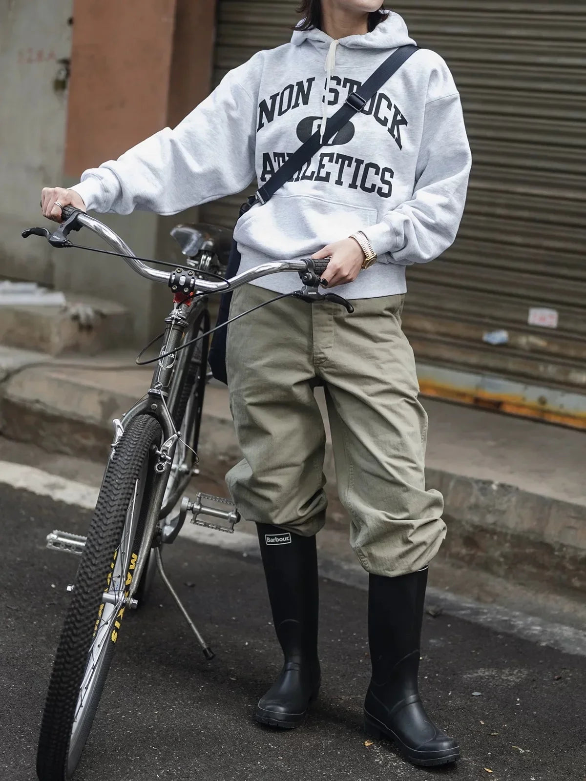 Retro Print Heavyweight Hoodie