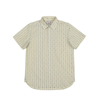 Jacquard Stripe Short Sleeve Shirt