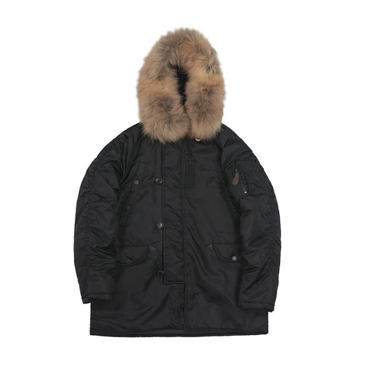 Detachable Fur Collar N-3B Parka
