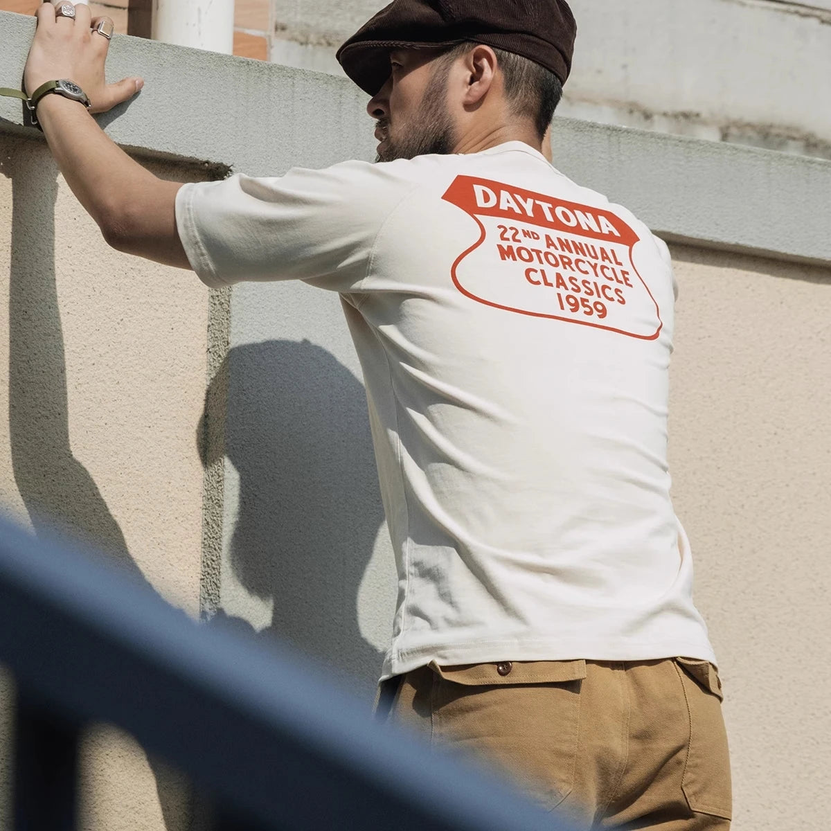 Rider Raglan Cotton Tee
