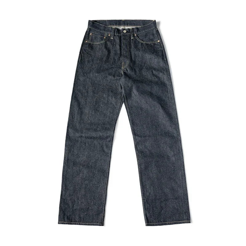 Raw Denim Waist Overalls