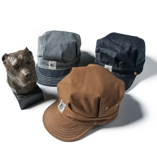 Railroad Engineer Patch Cap