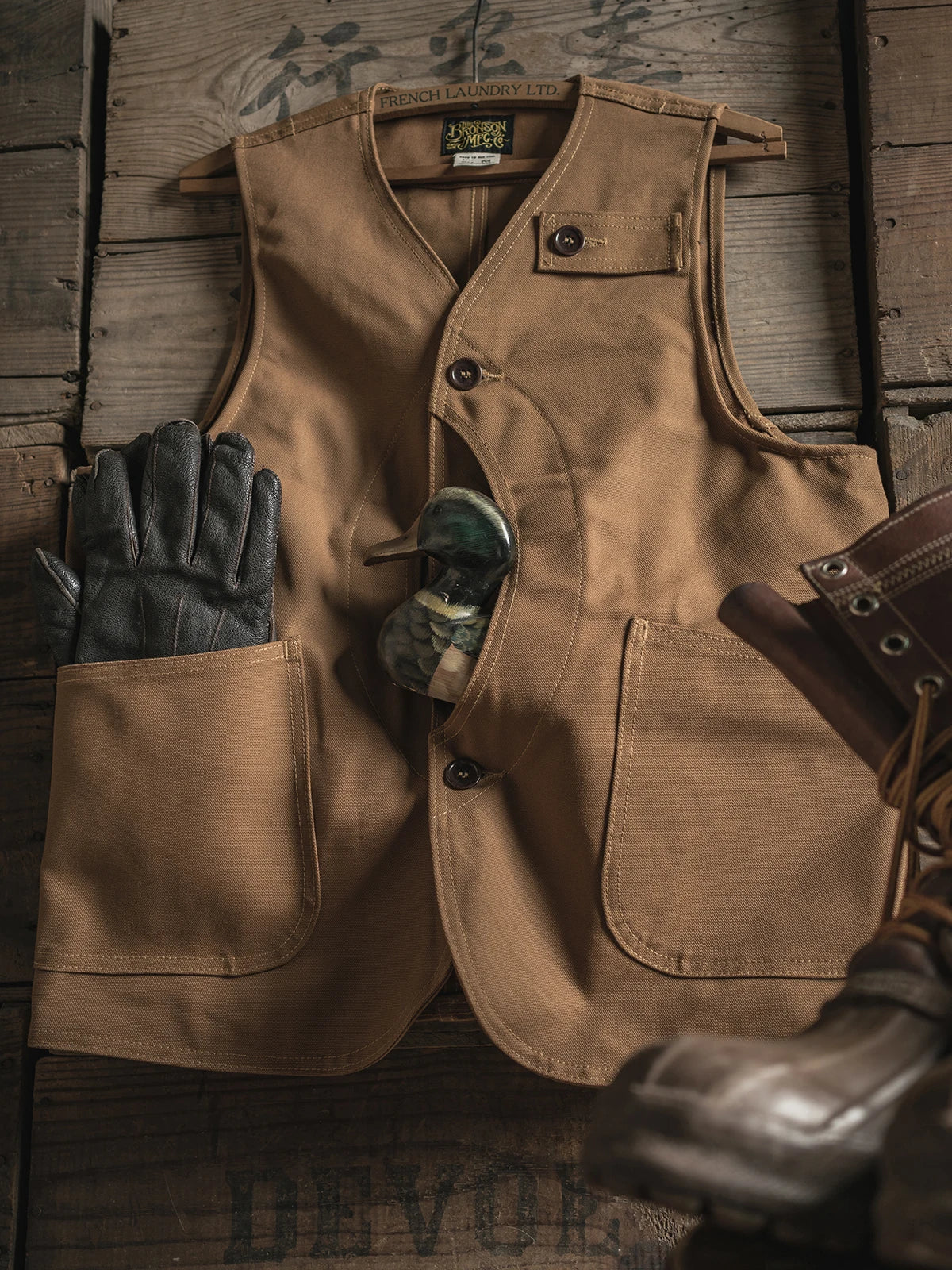 Canvas Multi Pocket Hunting Vest