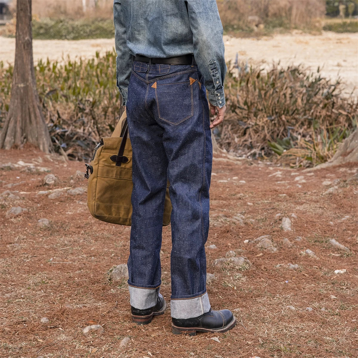 Neppy Denim Selvedge Overalls