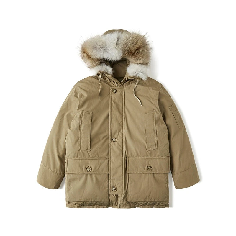 Fur Collar Polar Down Parka