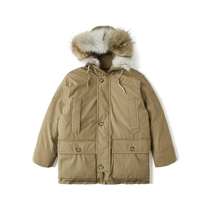 Fur Collar Polar Down Parka