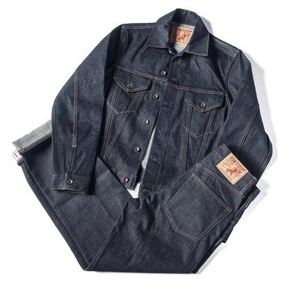 Dark Blue Slim Selvedge Jeans