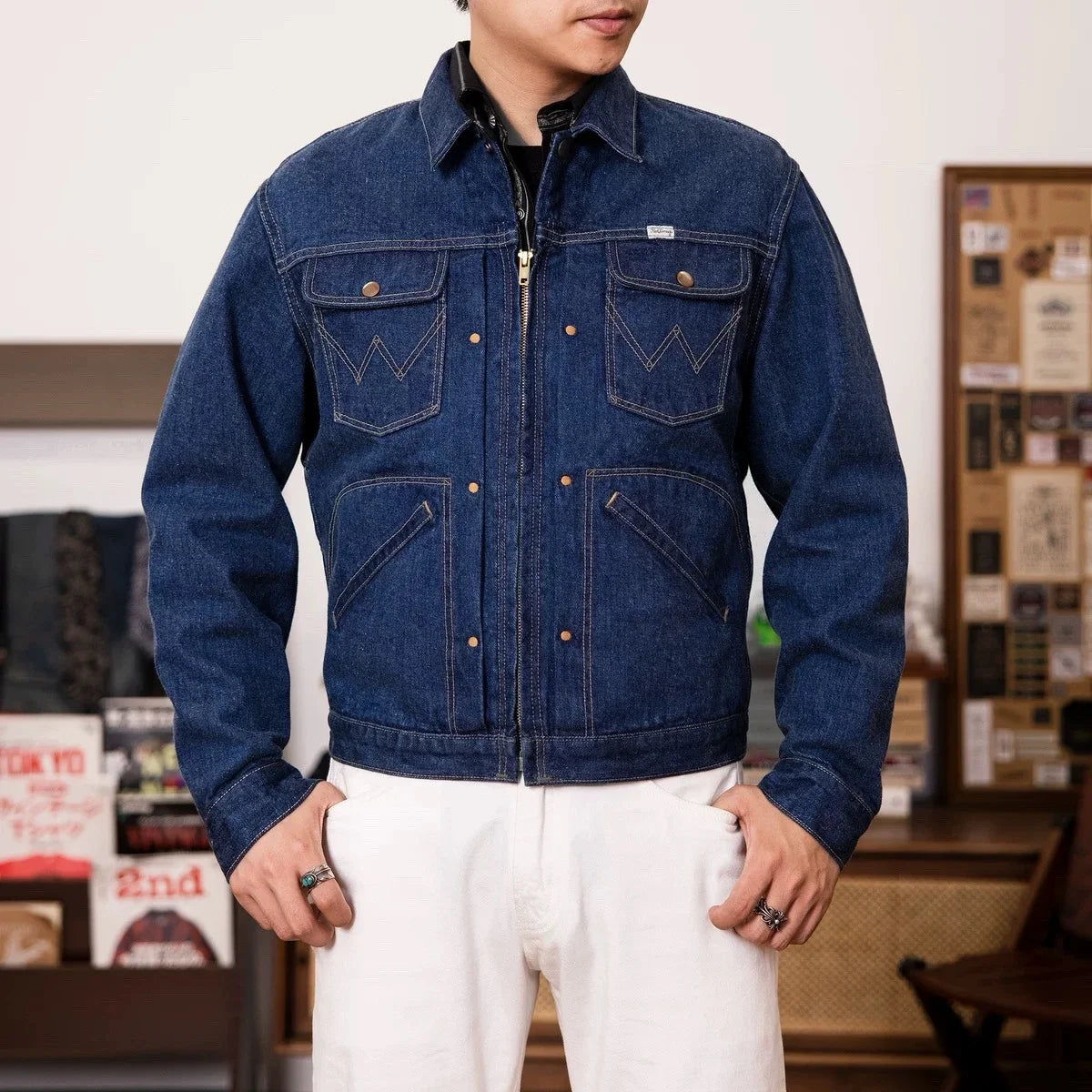 Dark Wash Denim Jacket