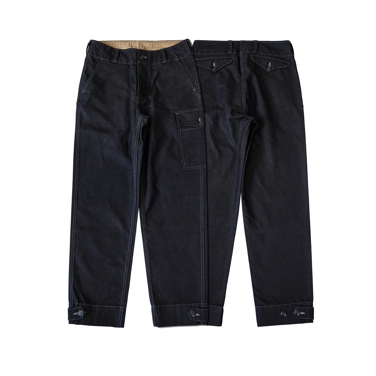 Twill Aviator Cargo Pants